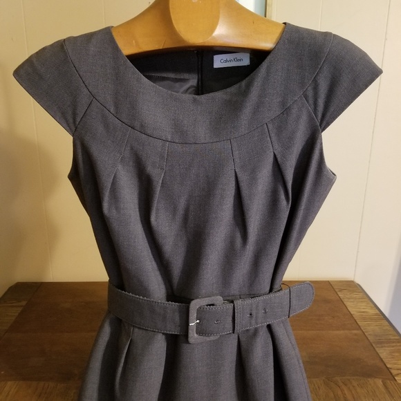 Calvin Klein Dresses & Skirts - Calvin Klein Gray Dress Sz 6P